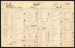 WPA household census for 6207 WOODLAWN AVE, Los Angeles County