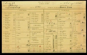 WPA household census for 1141 N CUMMINGS, Los Angeles