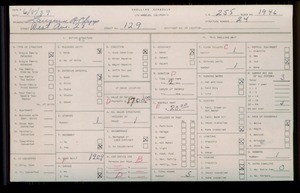 WPA household census for 129 W 28TH AVENUE, Los Angeles