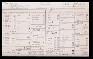 WPA household census for 315 E 91ST STREET, Los Angeles County