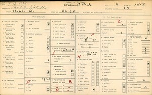 WPA household census for 3064 HOPE ST, Los Angeles County