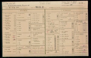 WPA household census for 945 W 9TH ST, Los Angeles County
