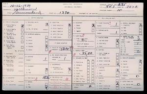 WPA household census for 1390 W SUMMERLAND, Los Angeles County