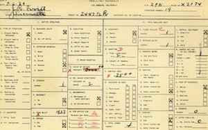 WPA household census for 2447 CINCINNATI, Los Angeles