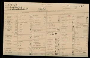 WPA household census for 232 S BONNIE BRAE ST, Los Angeles