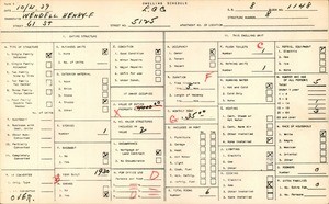 WPA household census for 5125 61ST STREET, Los Angeles County