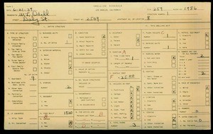 WPA household census for 2509 DALY ST, Los Angeles