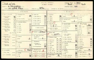 WPA household census for 430 WEST 63RD PLACE, Los Angeles County