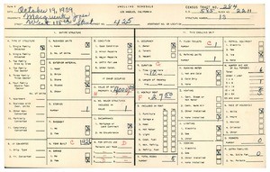 WPA household census for 425 WEST 118TH STREET, Los Angeles County
