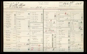 WPA household census for 108 E 97TH STREET, Los Angeles