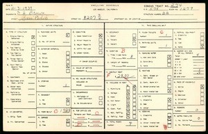 WPA household census for 8207¾ San Pedro Street, Los Angeles County