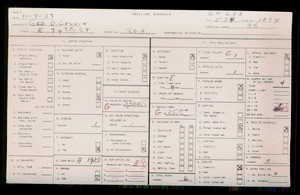 WPA household census for 803 E 74TH STREET, Los Angeles County
