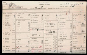 WPA household census for 1111 GARNWELL, Los Angeles