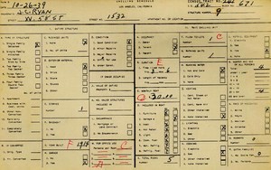 WPA household census for 1532 W 58TH, Los Angeles
