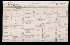 WPA household census for 1325 E 22ND ST, Los Angeles