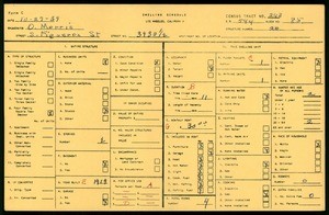 WPA household census for 3930 1/2 S FIGUEROA STREET, Los Angeles County