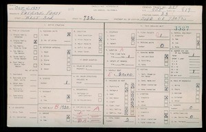 WPA household census for 722 W 3RD STREET, Los Angeles County