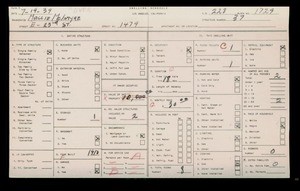 WPA household census for 1479 E 23RD ST, Los Angeles