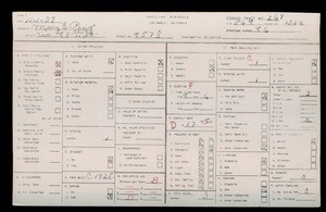 WPA household census for 857 W 84TH ST, Los Angeles County