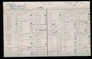 WPA household census for 209 W 37TH PLACE, Los Angeles