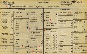 WPA household census for 5720 S NORMANDIE, Los Angeles