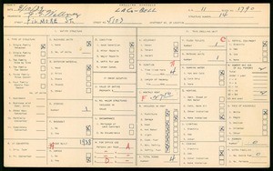 WPA household census for 5103 FILMORE STREET, Los Angeles County