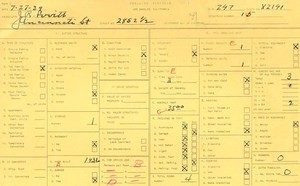 WPA household census for 2852 CINCINNATI, Los Angeles