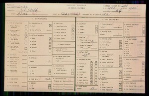WPA household census for 1221 S ALMA ST, Los Angeles County