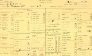 WPA household census for 619 S LORENA, Los Angeles