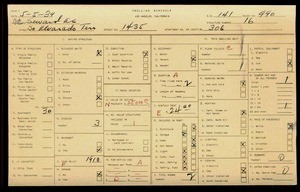 WPA household census for 1435 S ALVARADO ST, Los Angeles