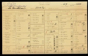 WPA household census for 1322 CONSTANCE, Los Angeles