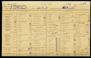 WPA household census for 1611 E 22ND STREET, Los Angeles