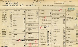 WPA household census for 3301 MALABAR, Los Angeles