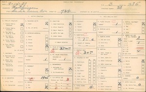 WPA household census for 734 SOUTH LA VERNE AVE, Los Angeles County