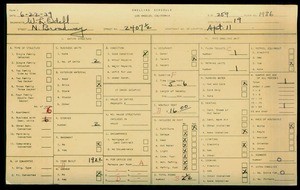 WPA household census for 2407 N BROADWAY, Los Angeles