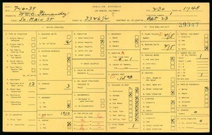 WPA household census for 3326 1/2 SOUTH MAIN STREET, Los Angeles