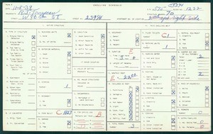 WPA household census for 239¼ West 80th Street, Los Angeles County