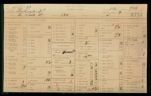 WPA household census for 134 S OLIVE STREET, Los Angeles
