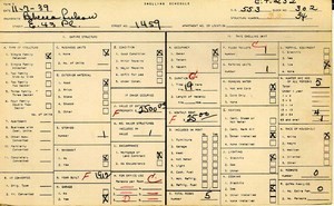 WPA household census for 1459 E 43RD, Los Angeles