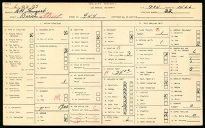 WPA household census for 944 BIRCH ST, Los Angeles