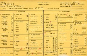 WPA household census for 5312 DENKER, Los Angeles