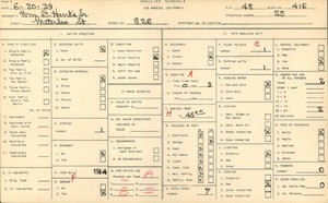 WPA household census for 826 WATERLOO STREET, Los Angeles