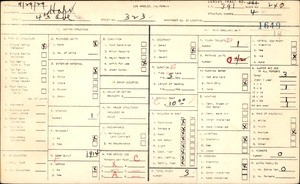 WPA household census for 323 4TH AVE, Los Angeles County