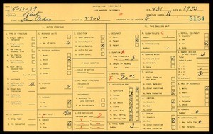 WPA household census for 2703 S SAN PEDRO ST, Los Angeles