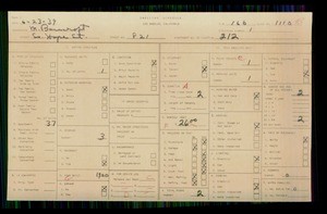 WPA household census for 821 S HOPE STREET, Los Angeles