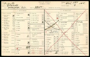 WPA household census for 3982 BLEDSOE AVE, Los Angeles County