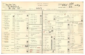 WPA household census for 227 EAST 116TH PLACE, Los Angeles County