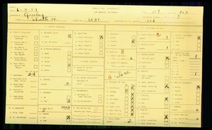 WPA household census for 1231 SHATTO ST, Los Angeles