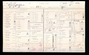 WPA household census for 651 W 6TH ST, Los Angeles County