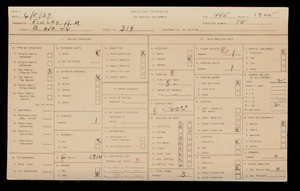 WPA household census for 319 E AVENUE 28, Los Angeles